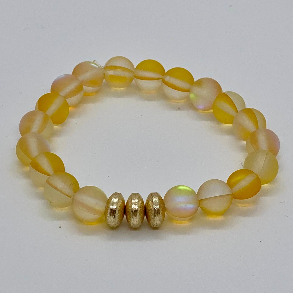Aura Yellow Bracelet - Designs by KB