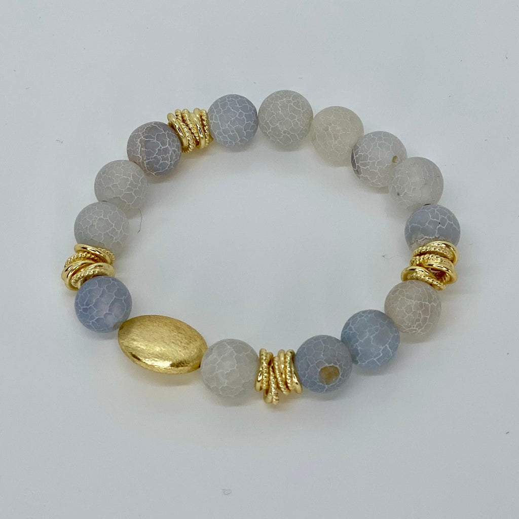 Blue Treasure Bracelet - Designs by KB