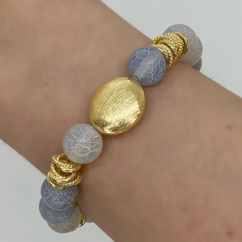 Blue Treasure Bracelet - Designs by KB