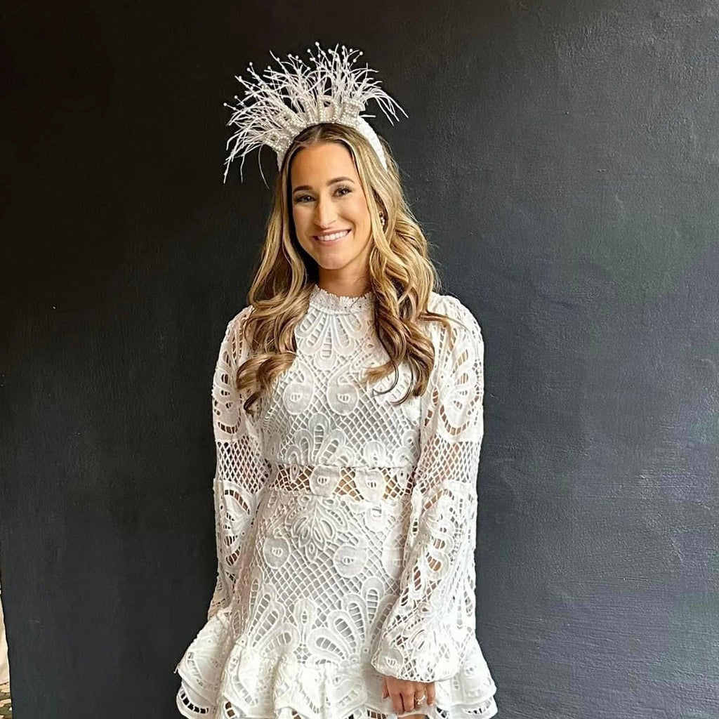 BRIDE Headpiece - Designs by KB