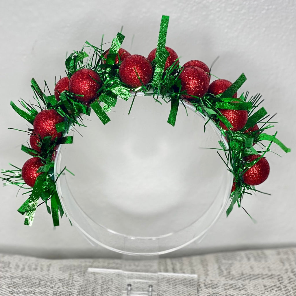 Christmas Glitter Headpiece - Designs by KB
