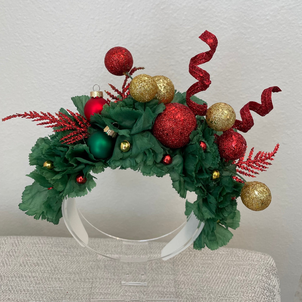 Christmas Ornaments Headpiece - Designs by KB