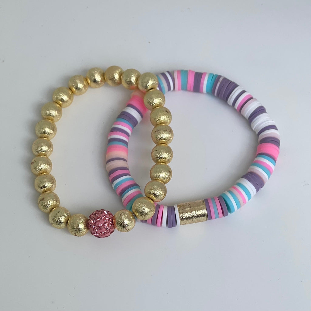 Dusty Spring Bracelet Set - Designs by KB