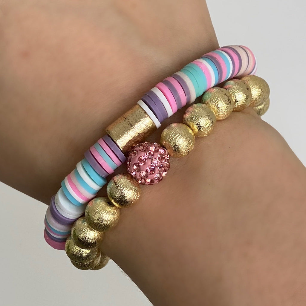 Dusty Spring Bracelet Set - Designs by KB
