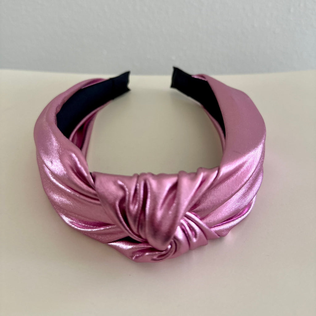 Evie Knot Metallic Headband - Designs by KB