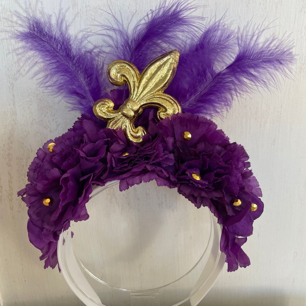 Fleur de Lis Headpiece - Designs by KB