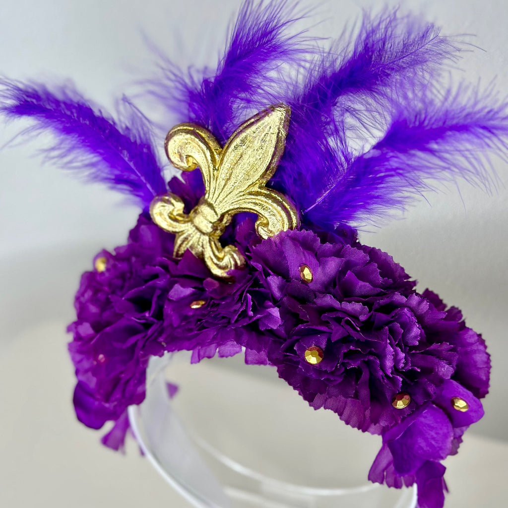 Fleur de Lis Headpiece - Designs by KB